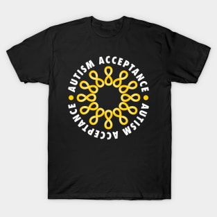 Autism Acceptance Flower T-Shirt